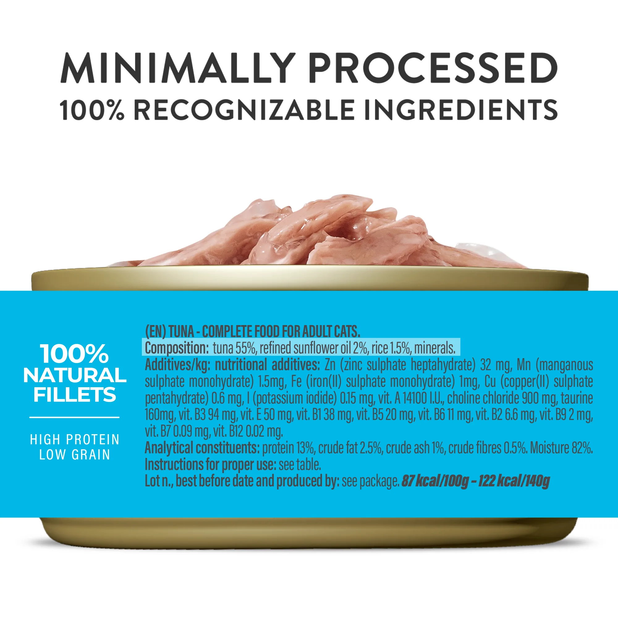 Schesir Complete Nutrition Tuna in Jelly, Wet Cat Food, 140g - Image 3