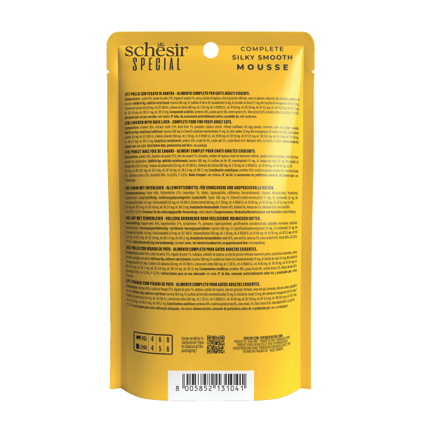 Schesir Special! Exigent Wet Cat Food, 70g - Image 6
