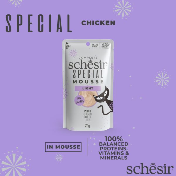 Schesir Special! Light Wet Cat Food, 70g - Image 4