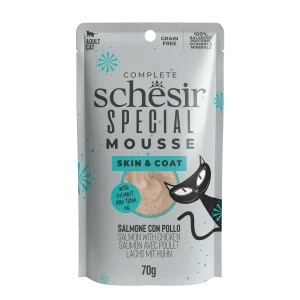 Schesir Special! Skin & Coat Wet Cat Food, 70g