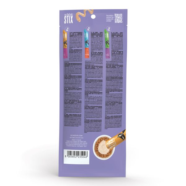 Schesir Stix! Variety Pack Cat Treat, 6 Pieces - Image 6