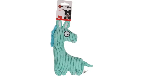 Flamingo Pebbles Horse Dog Toy - Image 3