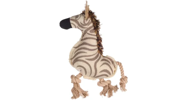 Flamingo Vacan Zebra Dog Toy