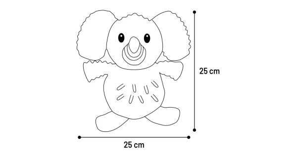 Flamingo Flufa Elephant Dog toy - Image 3
