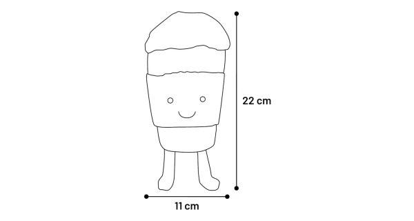 Flamingo Leka Ice Cream Cup Dog Toy - Image 4