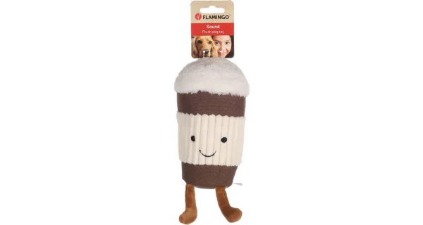 Flamingo Leka Ice Cream Cup Dog Toy - Image 3