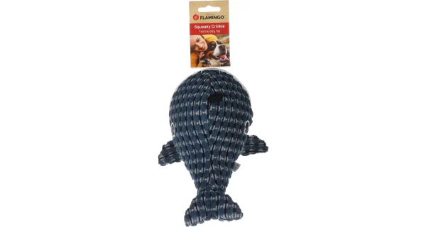 Flamingo Ceano Whale Dog Toy - Image 2