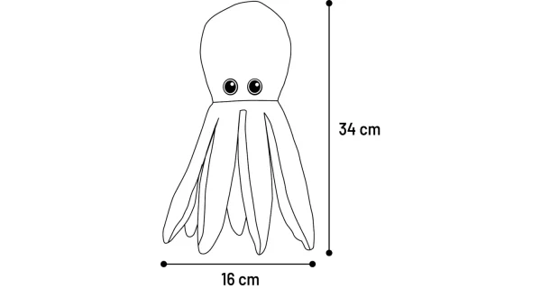 Flamingo Ceano Octopus Dog Toy - Image 3