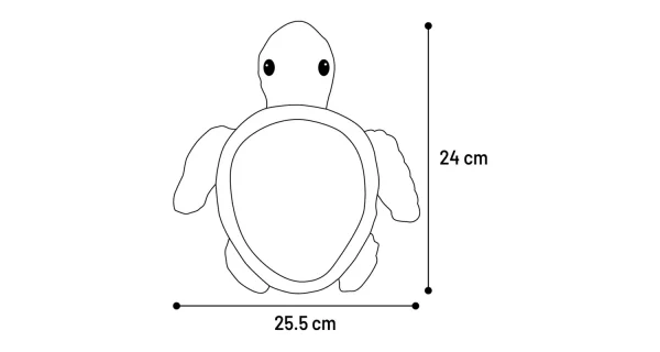 Flamingo Ceano Turtle Dog Toy - Image 3