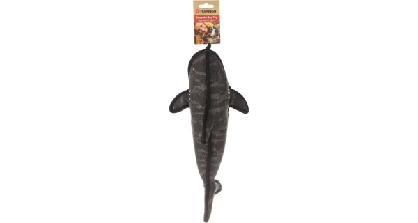 Flamingo Dobbla Shark Dog Toy - Image 2