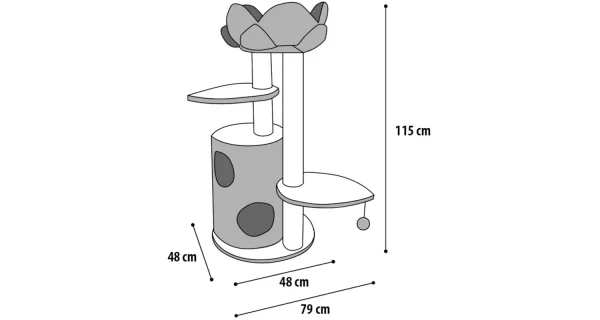 Flamingo Lotus Cat Tree - Image 3