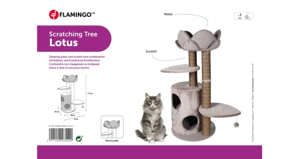 Flamingo Lotus Cat Tree - Image 2