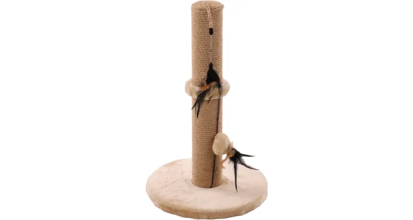 Flamingo Beige Cat Scratching Post
