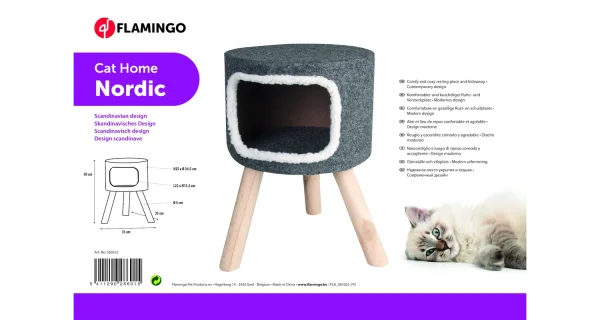Flamingo Nordic Home Cat House - Image 2