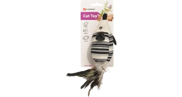 Flamingo Pirin Rat Cat Toy - Image 2