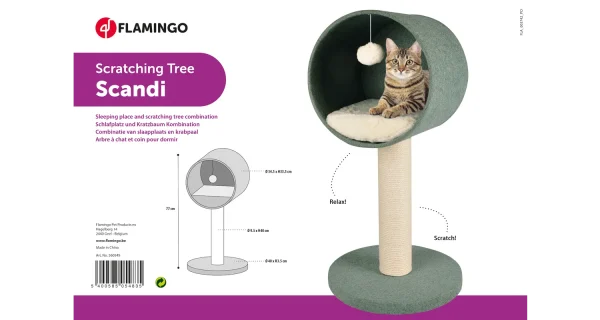 Flamingo Scandi Cat Tree - Image 4