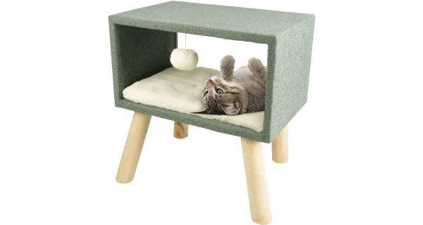 Flamingo Scandi Cat Cube - Image 2