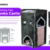 Flamingo Bronko Castle Cat Tree - Image 2
