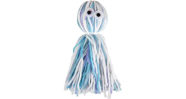 Flamingo Yarn Squid Cat Toy