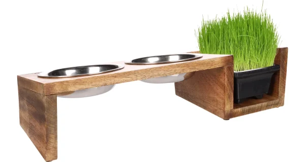 Flamingo Lela Duo Dinner Stainless Steel Cat Bowl - Image 2
