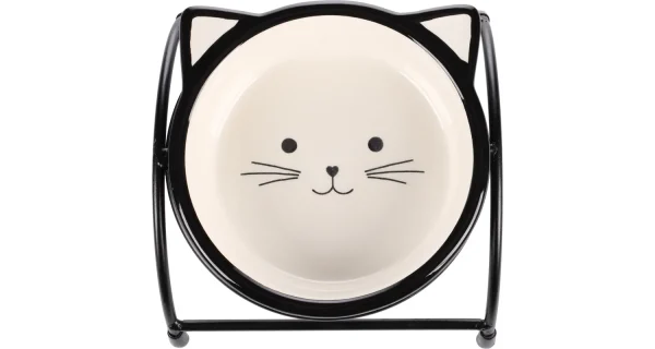 Flamingo Ansu Ceramic Pet Bowl and Stand - Image 2