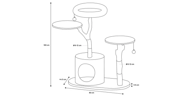 Flamingo Hina Cat Tree - Image 4