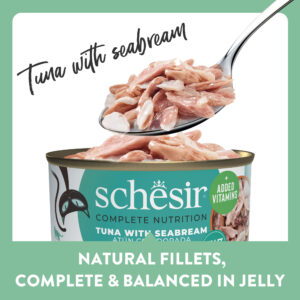 Alternative view of Schesir Mini Meals Complete Nutrition Tuna with Seabream Wet Cat Food, 50g (Pack of 6)