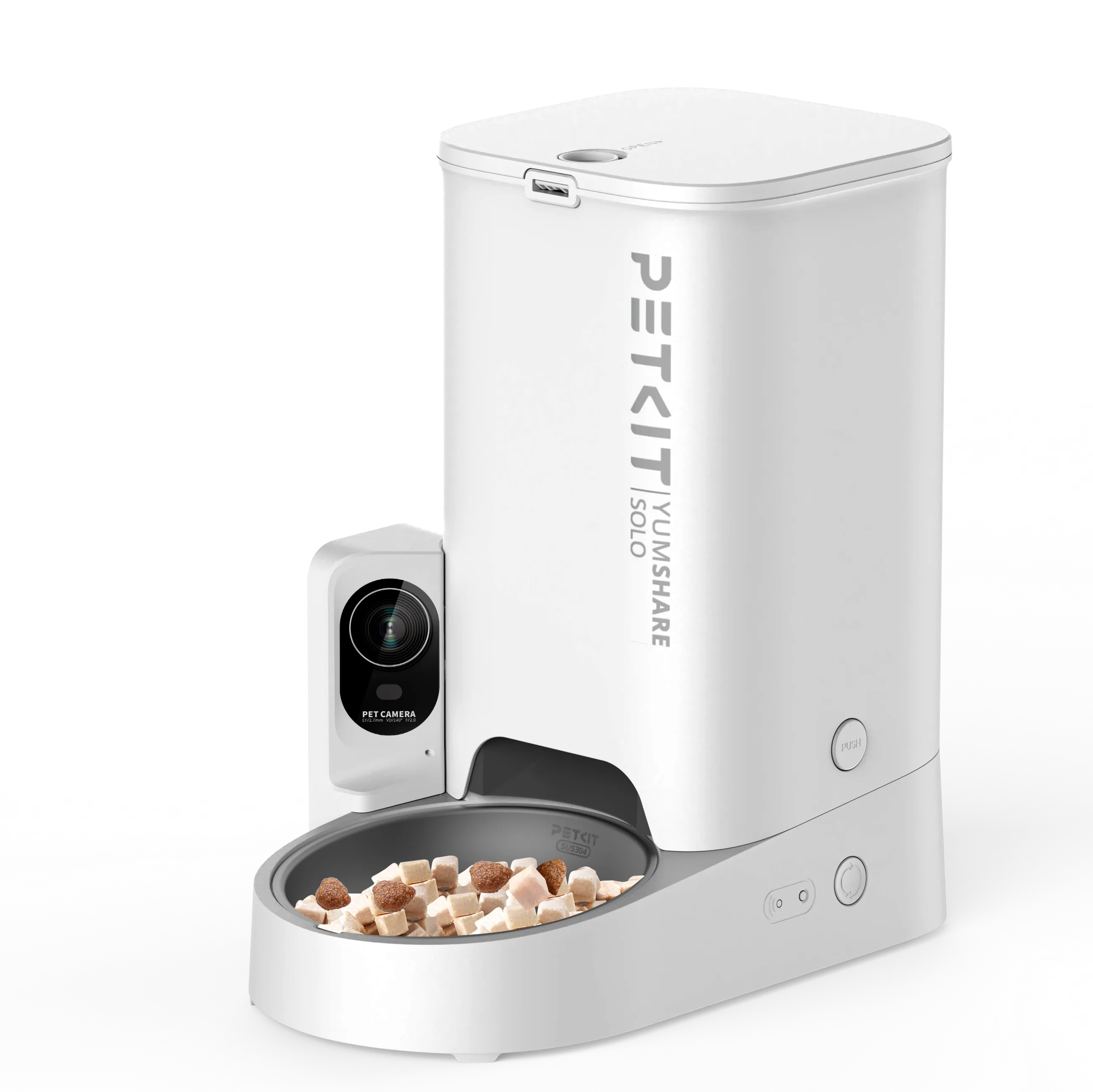 PetKit YUMSHARE SOLO Automatic Pet Feeder with HD Camera