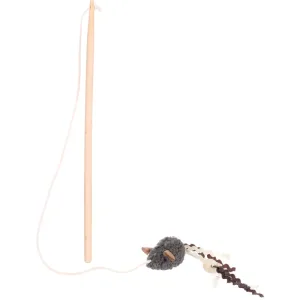 Flamingo Suava Dangler Mouse Cat Toy, Dark Grey