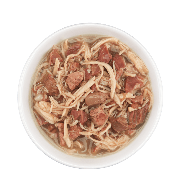 Schesir After Dark Chicken with Beef in Broth Wet Cat Food, 80g - Image 7