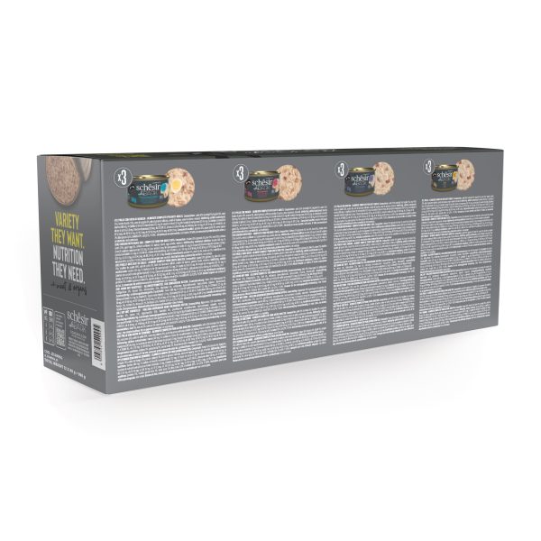 Schesir After Dark Pate Variety Pack Wet Cat Food, Pack of 12 x 80g - Image 5