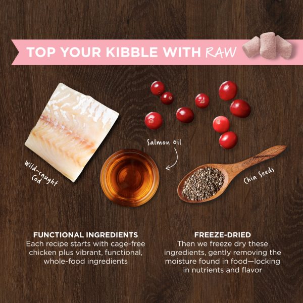 Instinct Raw Boost Mixers Skin & Coat Freeze-Dried Raw Dog Food Topper, 0.75g - Image 3