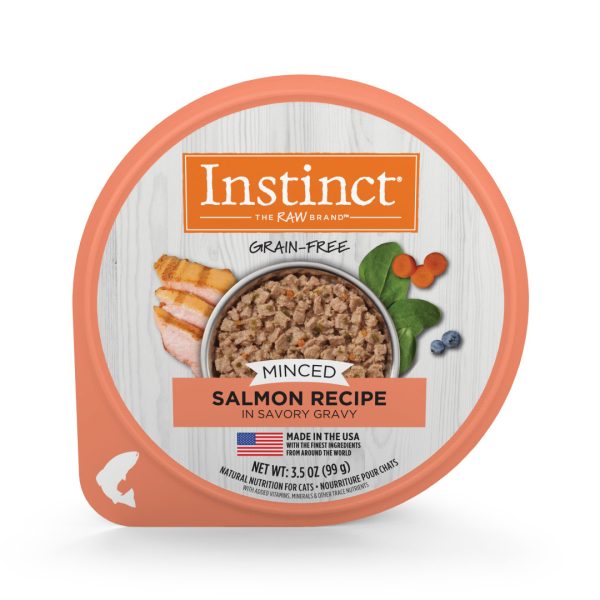 Instinct Minced Real Salmon Grain-Free Wet Cat Food, 99g - Image 6