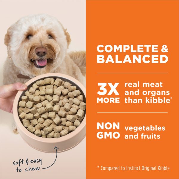 Instinct Raw Meals Cage-Free Chicken Freeze-Dried Dog Food - Image 3