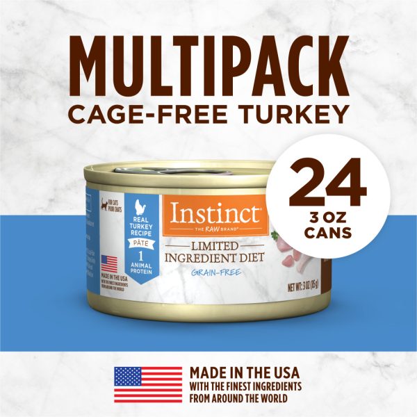 Instinct Limited Ingredient Diet Turkey Wet Cat Food, 85g - Image 4
