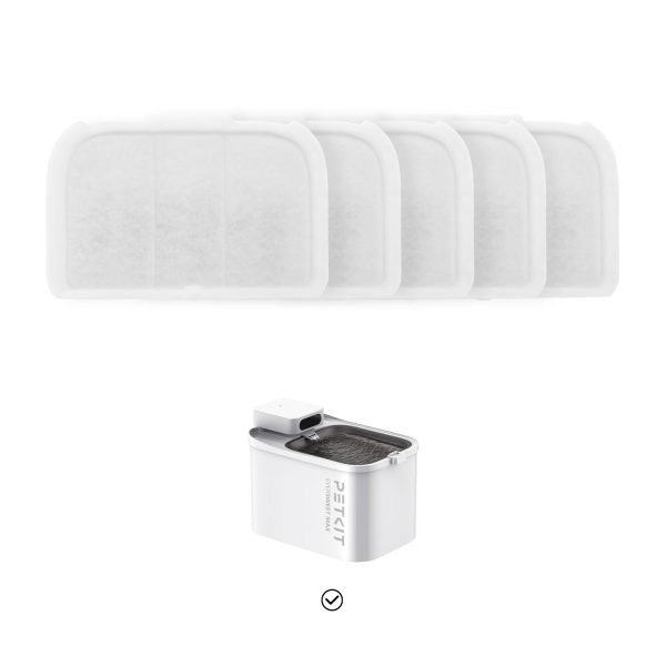 PetKit Chargeable Smart Water Fountain Filter (Only for Eversweet MAX), 5 Pieces - Image 2