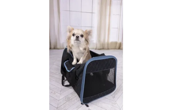 Flamingo Hakon Pet Carrier, Black - Image 2