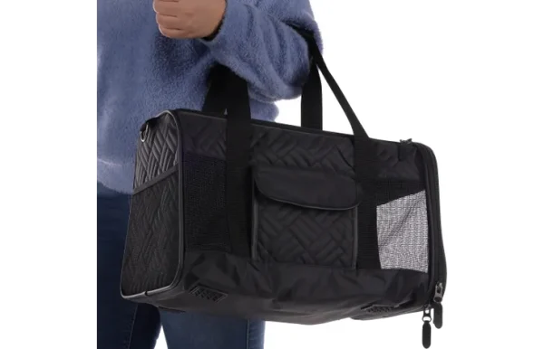 Flamingo Jasmine Pet Carrier, Black - Image 2