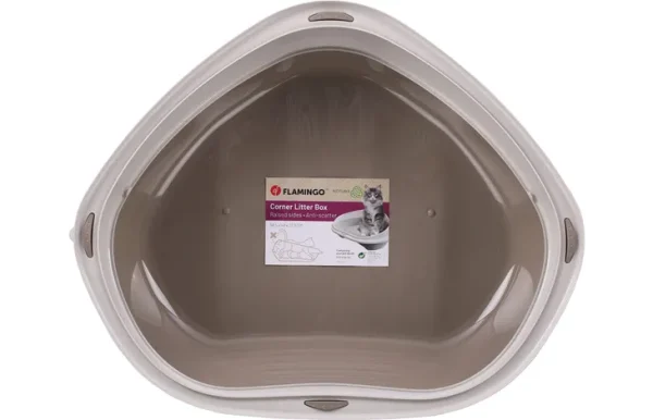Flamingo Sadio Cat Litter Box, Large (58.5 x 48 x 20.5cm) - Image 2