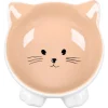 Flamingo Puzi Ceramic Cat Bowl, Taupe - Image 2