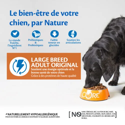 Wellness CORE Large Breed Adult Original Chicken, 10kg - Image 2