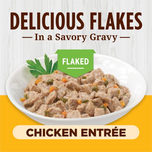 Instinct Chicken Entree Grain-Free Flaked Wet Cat Food, 85g - Image 2