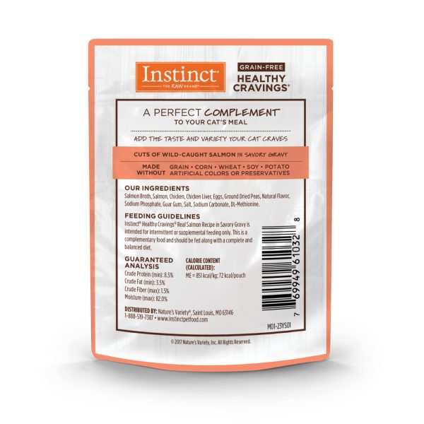 Instinct Healthy Cravings Real Salmon Grain-Free Wet Cat Food, 85g - Image 3