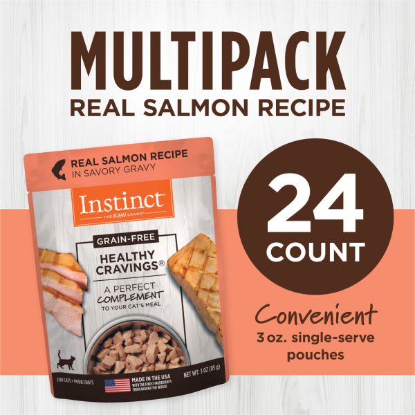 Instinct Healthy Cravings Real Salmon Grain-Free Wet Cat Food, 85g - Image 5
