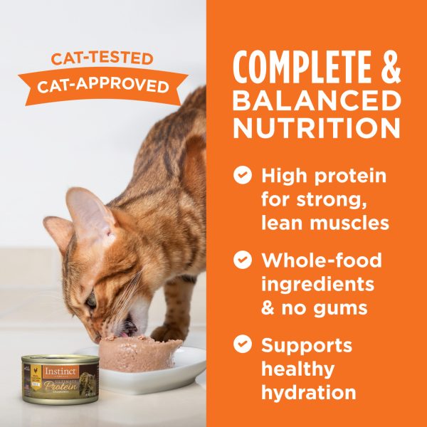 Instinct Ultimate Protein Real Chicken Grain-Free Pate Wet Cat Food, 85g - Image 3