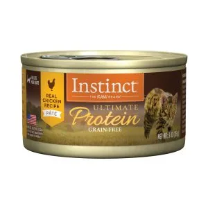 Instinct Ultimate Protein Real Chicken Grain-Free Pate Wet Cat Food, 85g