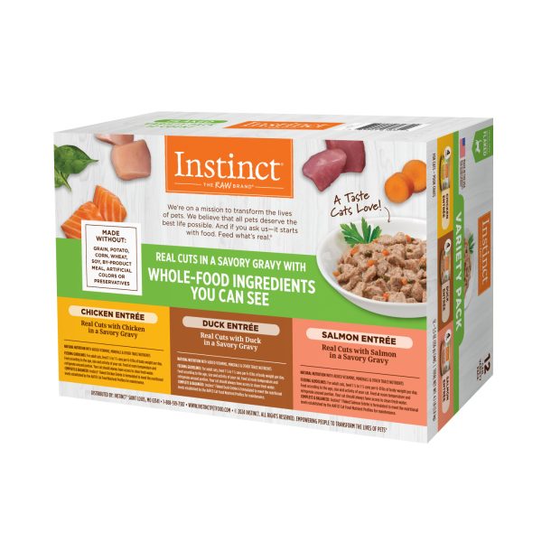 Instinct Variety Pack Grain-Free Flaked Wet Cat Food, 12 cans - Image 4