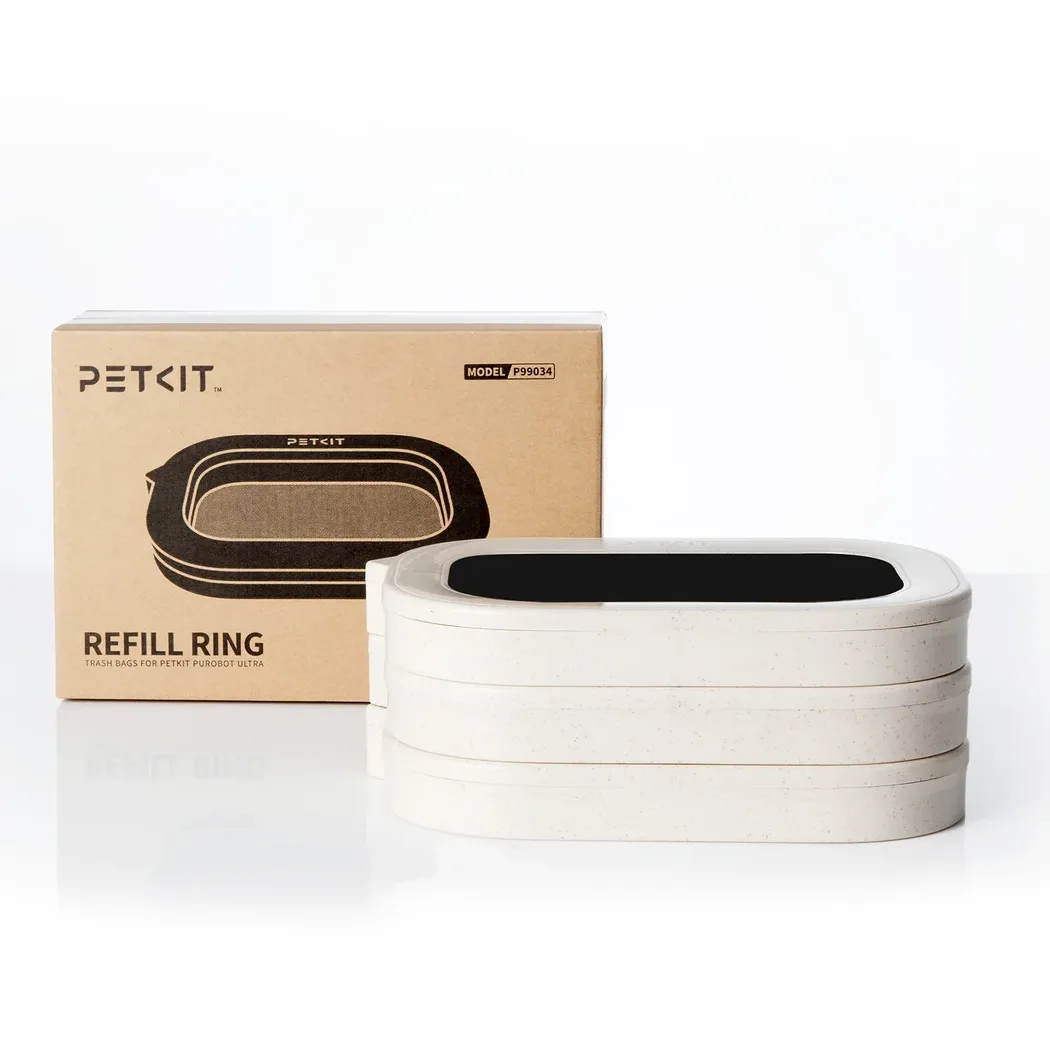 PetKit Refill Ring Bags for Purobot Ultra, 3 Refill Rings