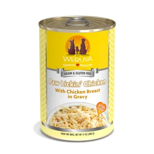 Weruva Paw Lickin' Chicken Breast in Gravy, Wet Dog Food, 400g