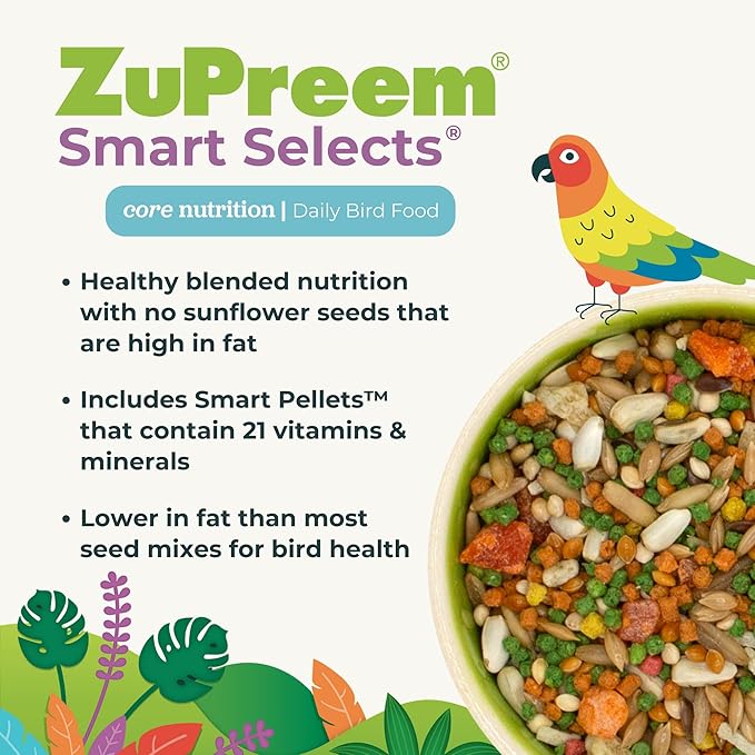 Zupreem Smart Select Cockatiels 2.5lb - Image 4